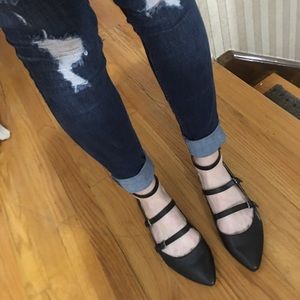 Mossimo buckle flats